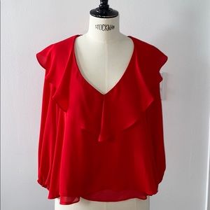 Zara blouse (red)